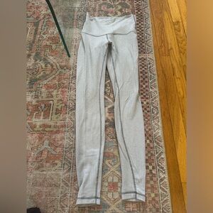 Lululemon Grey Herringbone Leggings